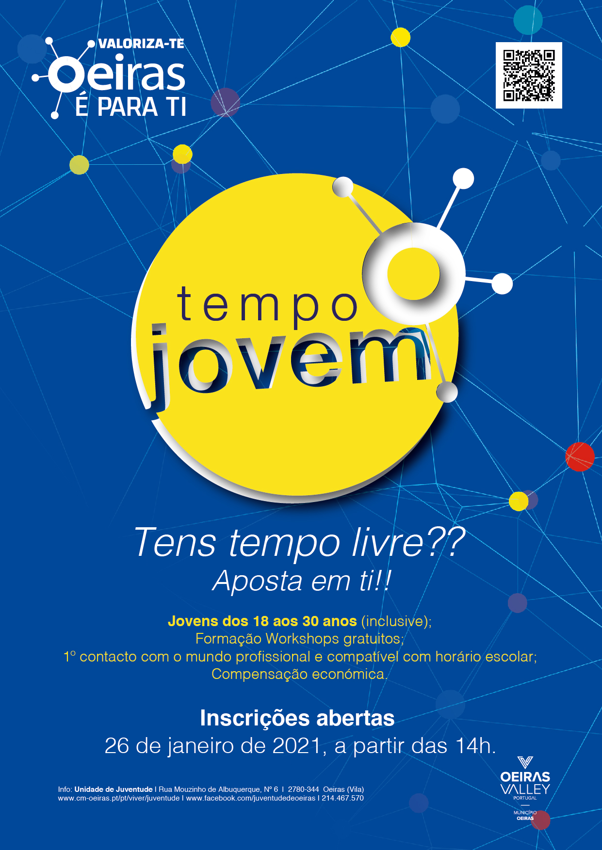 “Tempo Jovem” com inscrições abertas