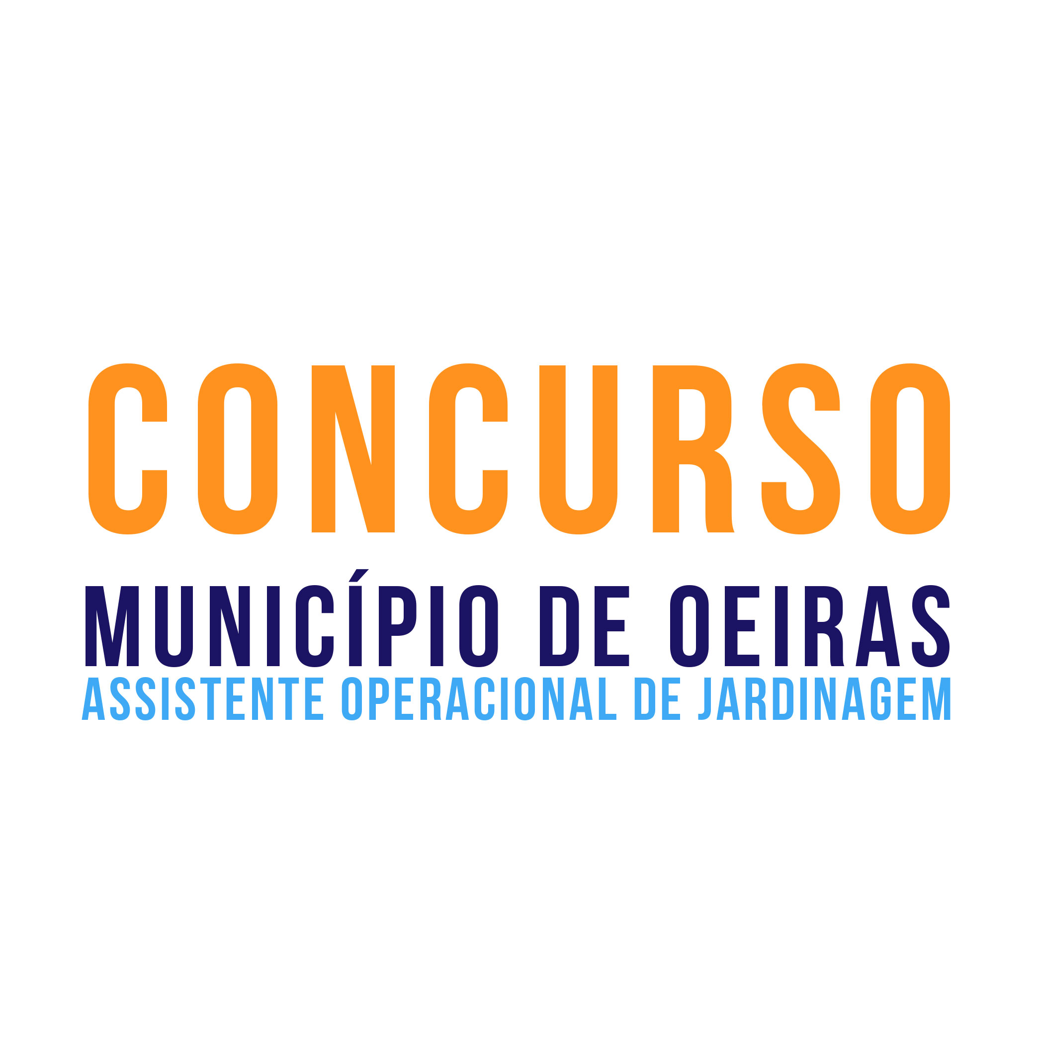 Município de Oeiras: abertura de concurso para Assistente Operacional de Jardinagem