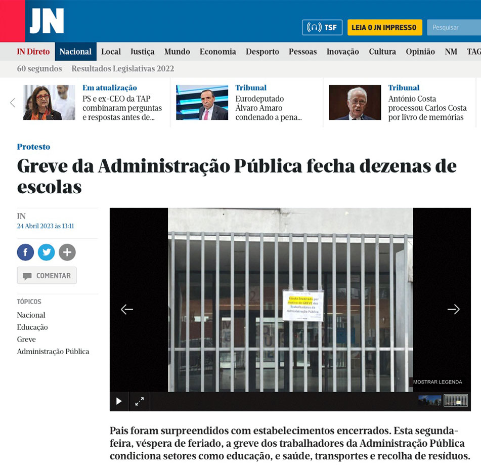 Greve da Administração Pública